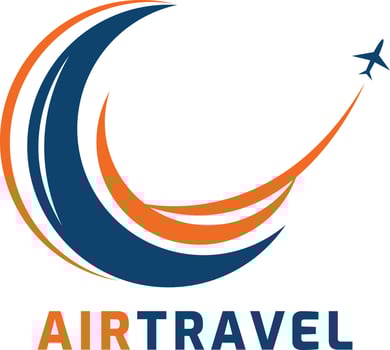 Travel Logo design. Travel agency adventure creative sign. vector
