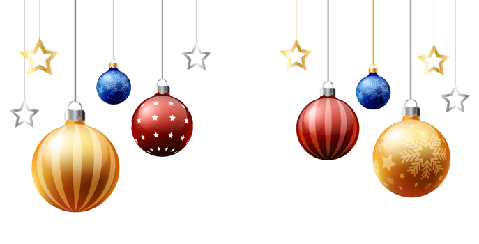 Christmas balls baubles burst colorful decorative bulbs isolated  .Christmas crystal balls.3D rendering.PNG file. png