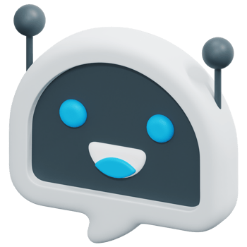 chatbot 3d render icon illustration png