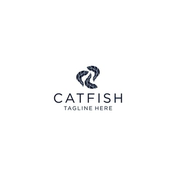 Fish logo icon vector image