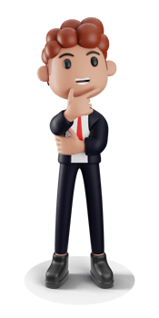 3d businessman thinking png