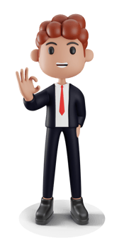3d businessman showing super gesture png