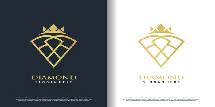 palm tree logo desaign vector with creative concept premium vector