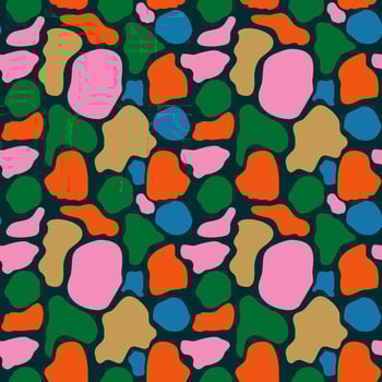 Abstract seamless pattern. Wrapping paper pattern. Decorate the fabric pattern. vector