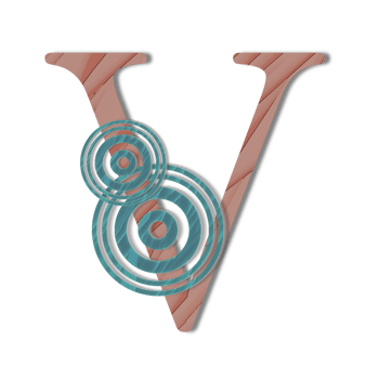 Letter V on a transparent background png