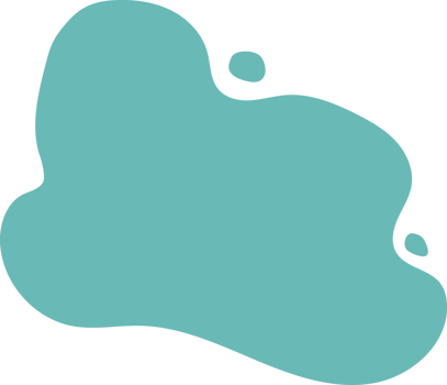 Freestyle shape abstract art with green pastel tone. png