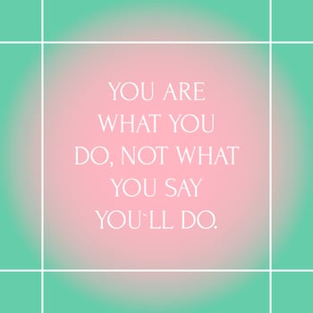 Set of Editable minimal square banner template with abstract quotes. Backdrop for social media post vector
