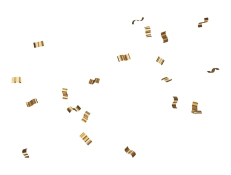 Confetti vector illustration element 3d
