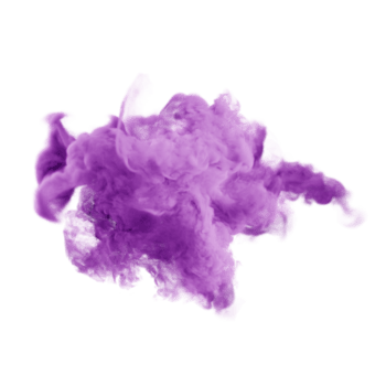 realistic purple smoke effect png