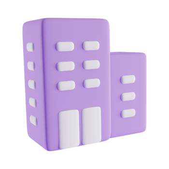 company 3d icon, 3d render concept png