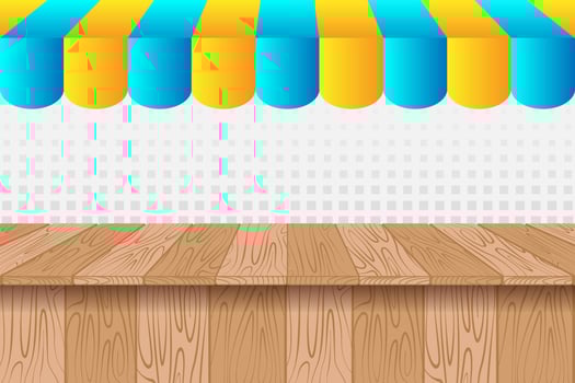 You can use market background to beautify your business banner vector