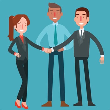 Teamwork Vector Illustration