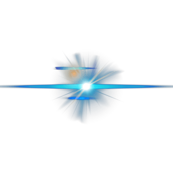 Blue lens flare png