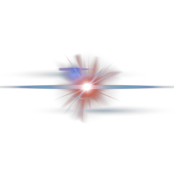 Red lens flare png