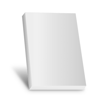 Blank white book png