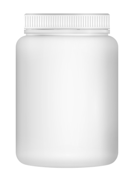 3d illustration of blank Medicine Bottle png