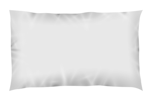 3d illustration of white pillow png