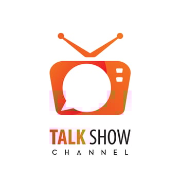 Talk Show Channel, TV Logo vector
