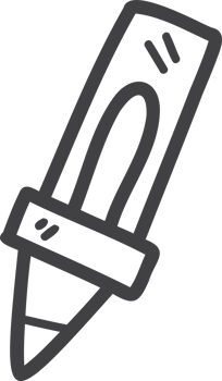 Hand Drawn crayon illustration png