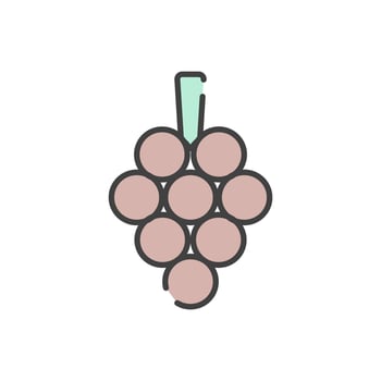 grape icon vector illustration.