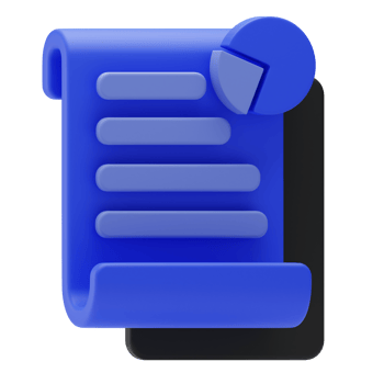 Business Analytic, Report Icon, 3d Illustration png