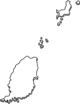 Hand Drawn of Grenada 3D Map png
