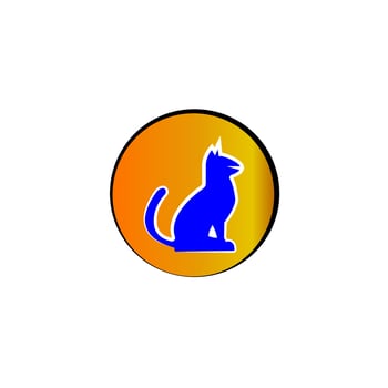 cat animal illustration vector design pet
