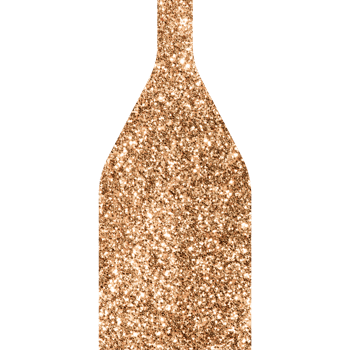 Modern golden boho ceramic vase. Transparent PNG clipart