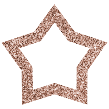 Shiny glitter star. Celestial element. Transparent PNG Clipart