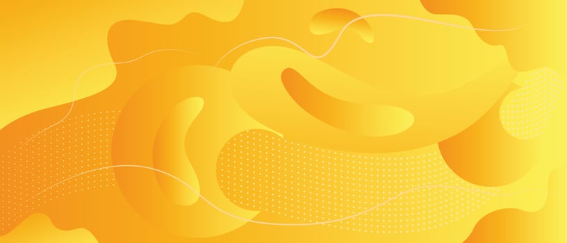 yellow orange abstract wave background vector illustration