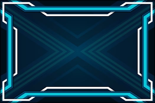 Background or Frame geometric abstract landscape, wallpaper or profile photos vector