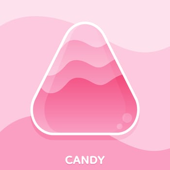 Cute Halloween candy, Vector, Illustration. vector