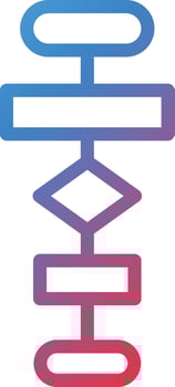 Flowchart Icon Style vector