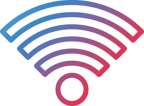 Wifi Icon Style vector