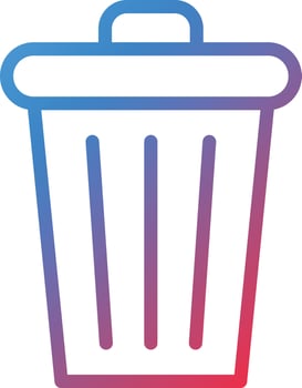 Trash Icon Style vector