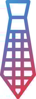 Tie Icon Style vector