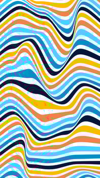 Colorful Psychedelic optical illusion background vector