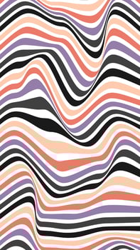 Colorful Psychedelic optical illusion background vector