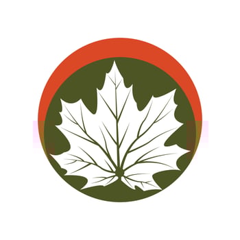 Maple leaf logo Template vector icon illustration design