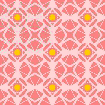 Geometric Seamless Pattern with Tribal Shape. Pattern designed in Ikat, Aztec, Moroccan, Thai, Luxury Arabic Style. Ideal for Fabric Garment, Ceramics, Wallpaper. Vector Illustration.