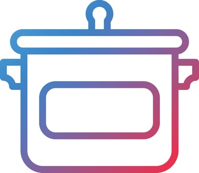 Pot Icon Style vector