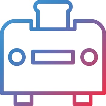 Toaster Icon Style vector