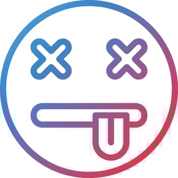 Dead Icon Style vector