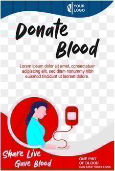 world donate blood day vector