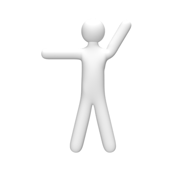 3D People Pose . Rendered object illustration png