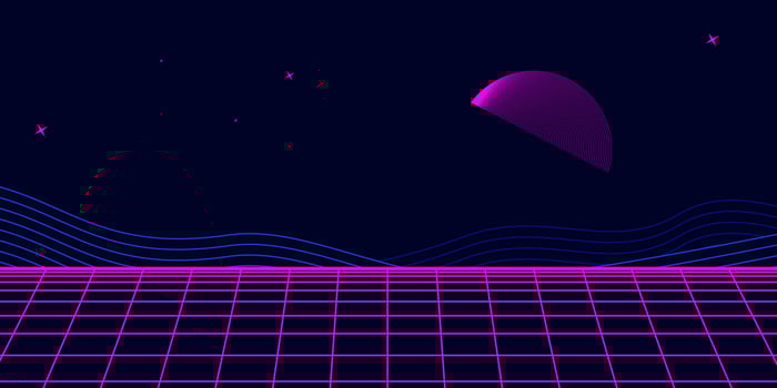 Retro background futuristic landscape 1980s style. Digital retro landscape cyber surface. 80s party background . Retro 80s fashion Sci-Fi Background. Digital Cyber Surface. vector