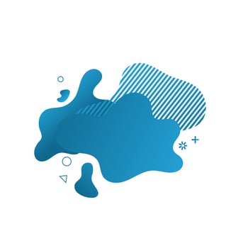Abstract liquid shape Fluid design vector