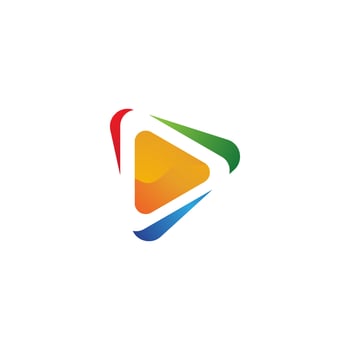 abstract film icon vector illustration