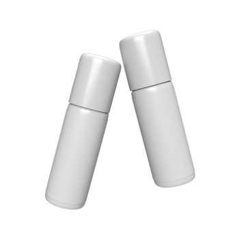 Blank white cosmetic skincare makeup for product mockup. 3D Render illustration png