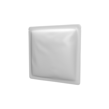 Blank white Package for product mockup. 3D Render illustration png